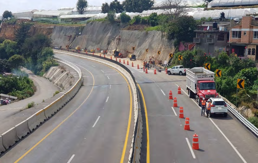 Estabilidad del talud km 20+040